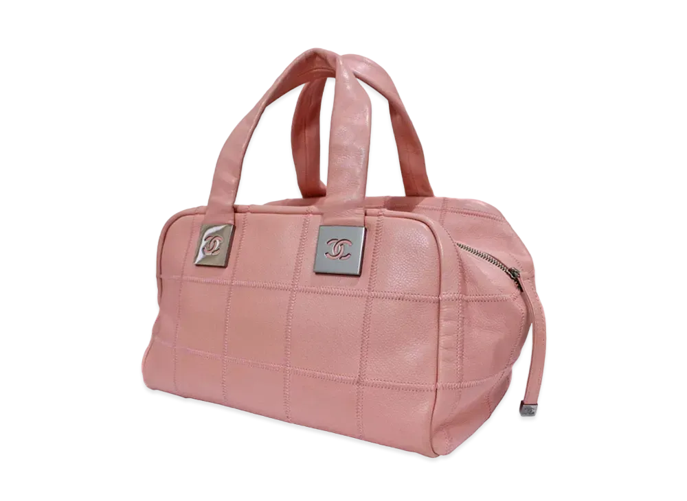 シャネル チョコバー ミニ ボストン 