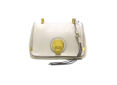 Chloe INDY Leather 2WAY Bag "White"