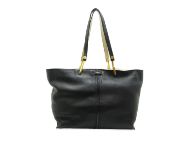 Chloe KERI Leather Tote Bag "Black"