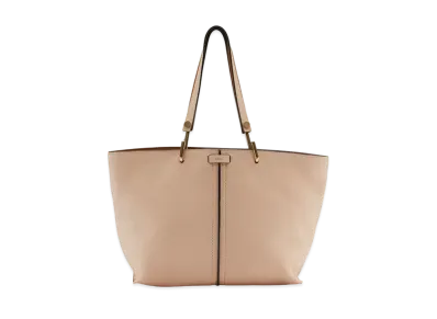 Chloe KERI Leather Tote Bag "Beige"