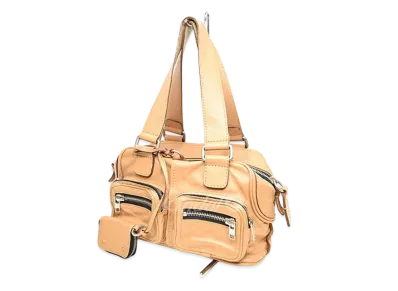 Chloe Betty Leather Hand Bag "Beige"