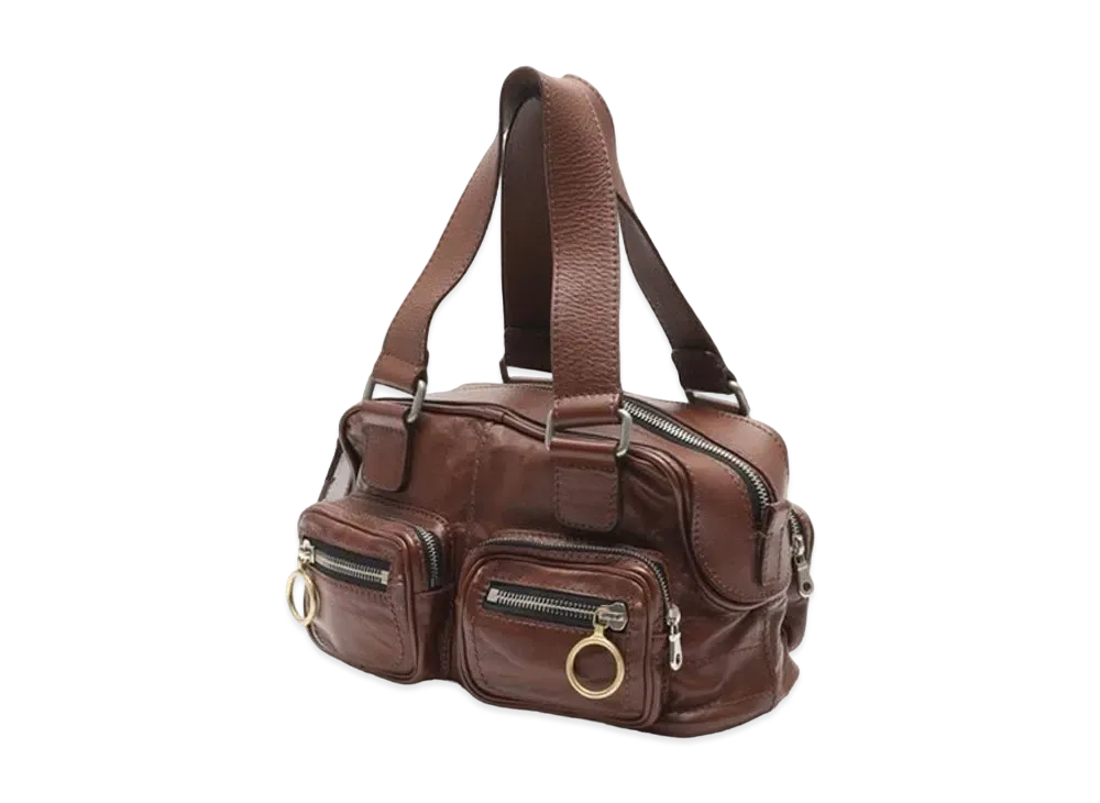 Chloe Betty Leather Hand Bag "Bordeaux"