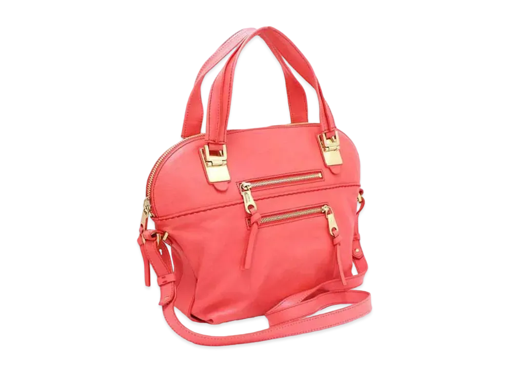 Chloe ANGIE Leather 2WAY Bag "Pink"