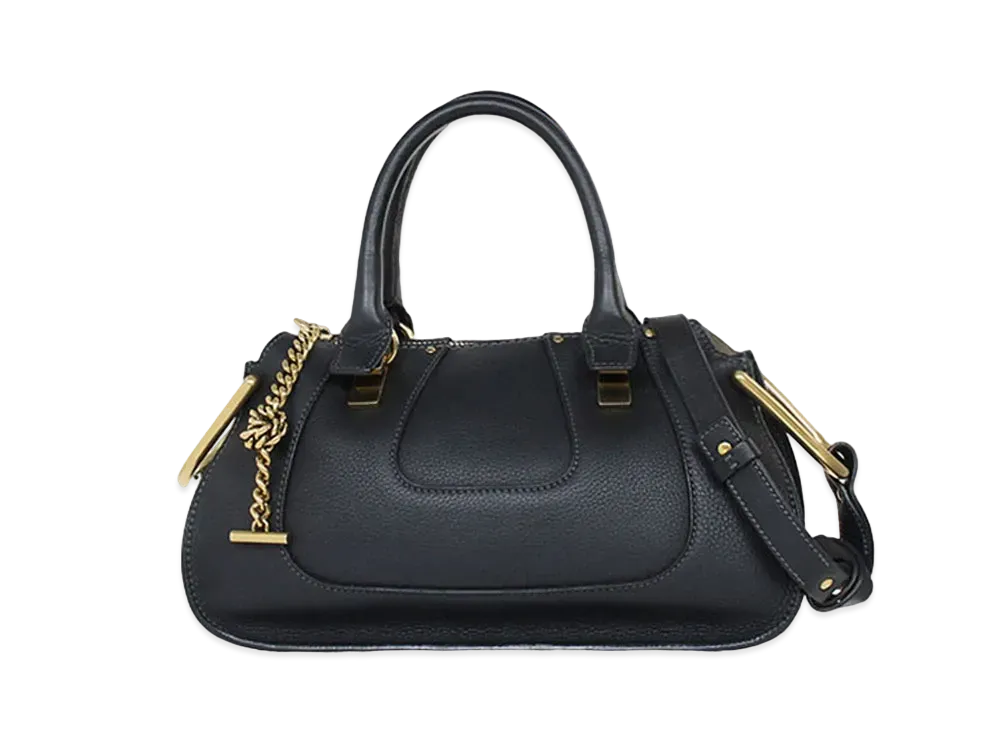 Chloe HAYLEY Leather 2WAY Bag "Black"
