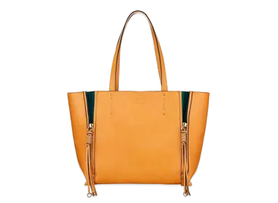 Chloe MILO Leather Tote Bag "Yellow"