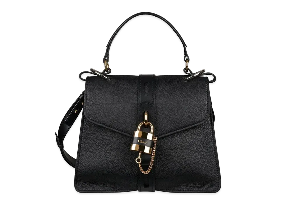 Chloe Aby Medium Day Leather 2WAY Bag "Black"