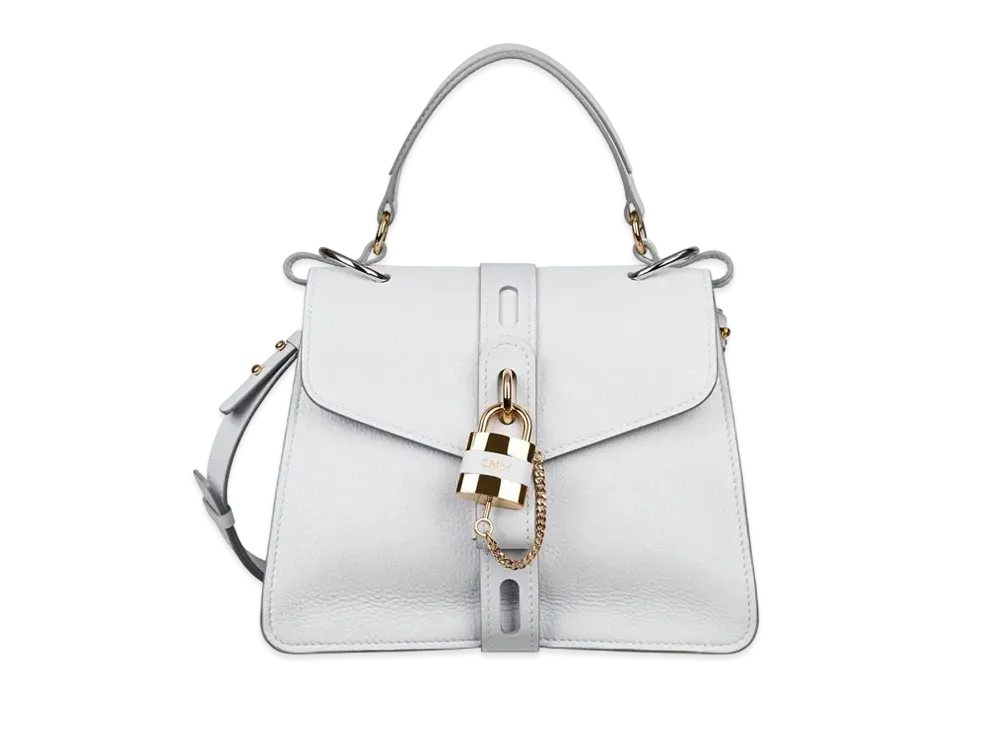 Chloe Aby Medium Day Leather 2WAY Bag "White"