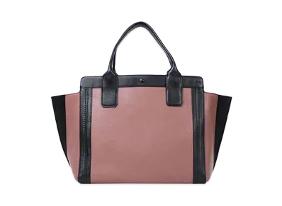 Chloe Alyson Leather Hand Bag "Brown"