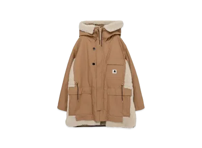 Carhartt WIP x sacai Men's Canvas Parka Siberian "Beige"
