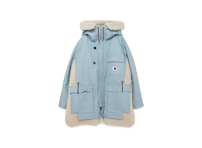 Carhartt WIP x sacai Canvas Parka Siberian "Light Blue"