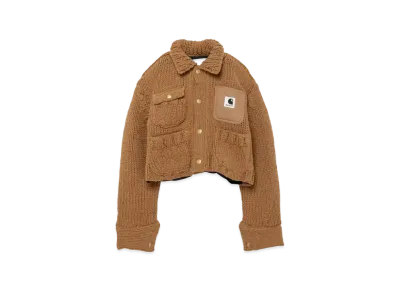 Carhartt WIP x sacai Knit Jacket Michigan "Beige"