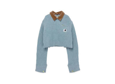 Carhartt WIP x sacai Knit Pullover Detroit "Light Blue"