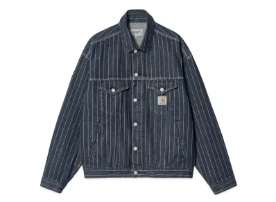 Carhartt Orlean Jacket "Blue/White"