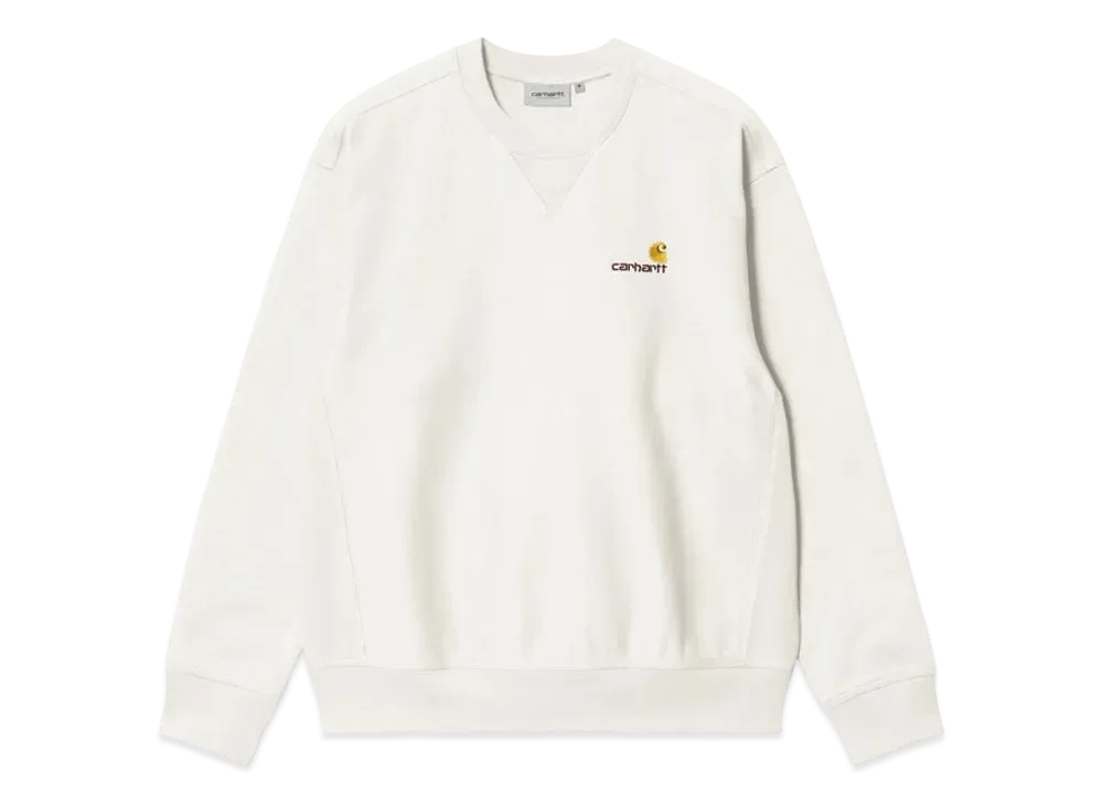 Carhartt American Script Sweatshirt "Wax"