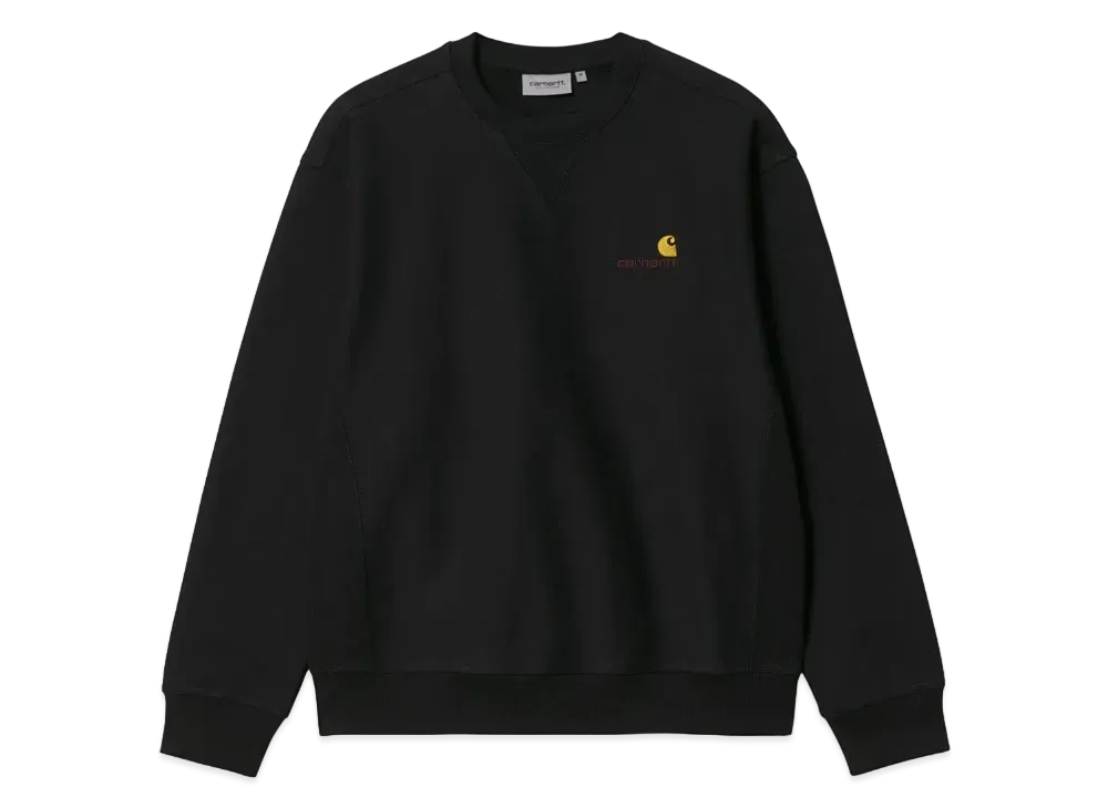 Carhartt American Script Sweatshirt "Black"
