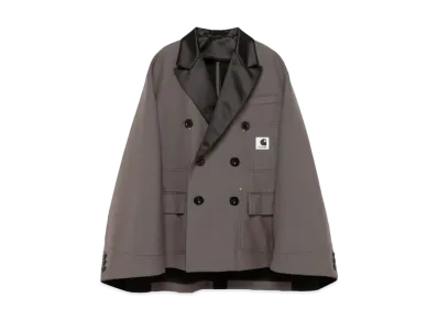 Carhartt WIP × sacai Suiting Bonding Jacket "Taupe"