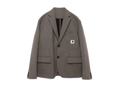 Carhartt WIP × sacai Suiting Bonding Jacket "Taupe"