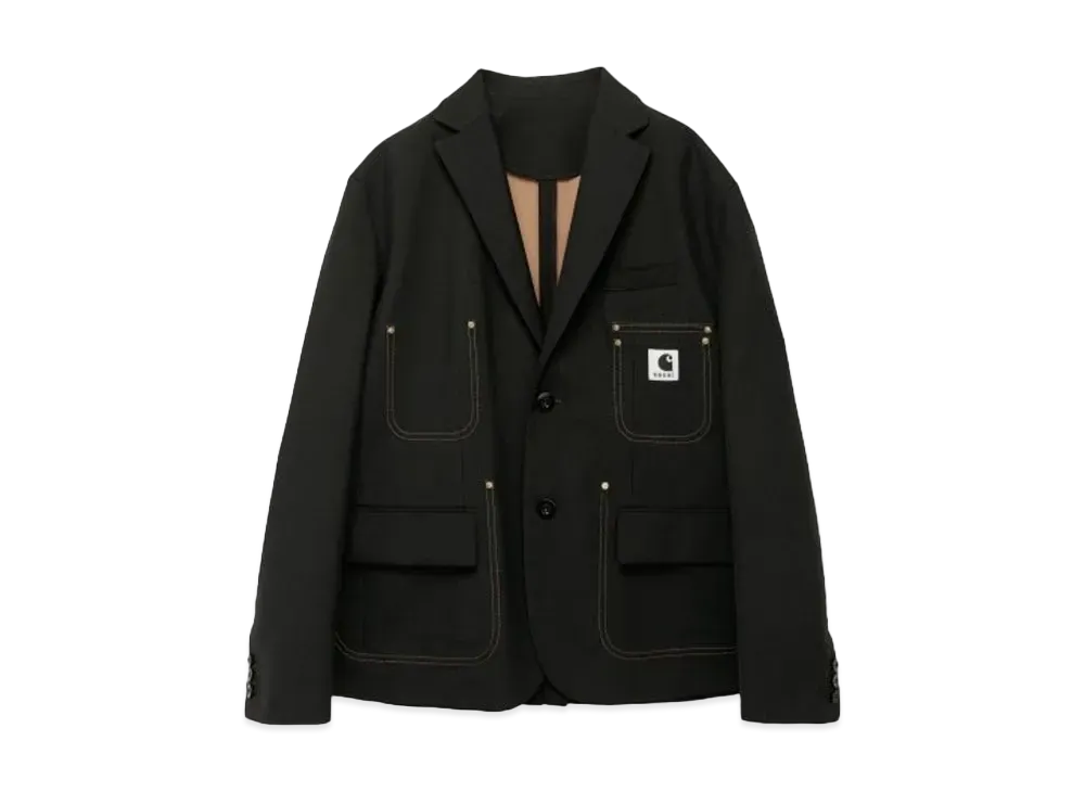 Carhartt WIP × sacai Suiting Bonding Jacket "Black"