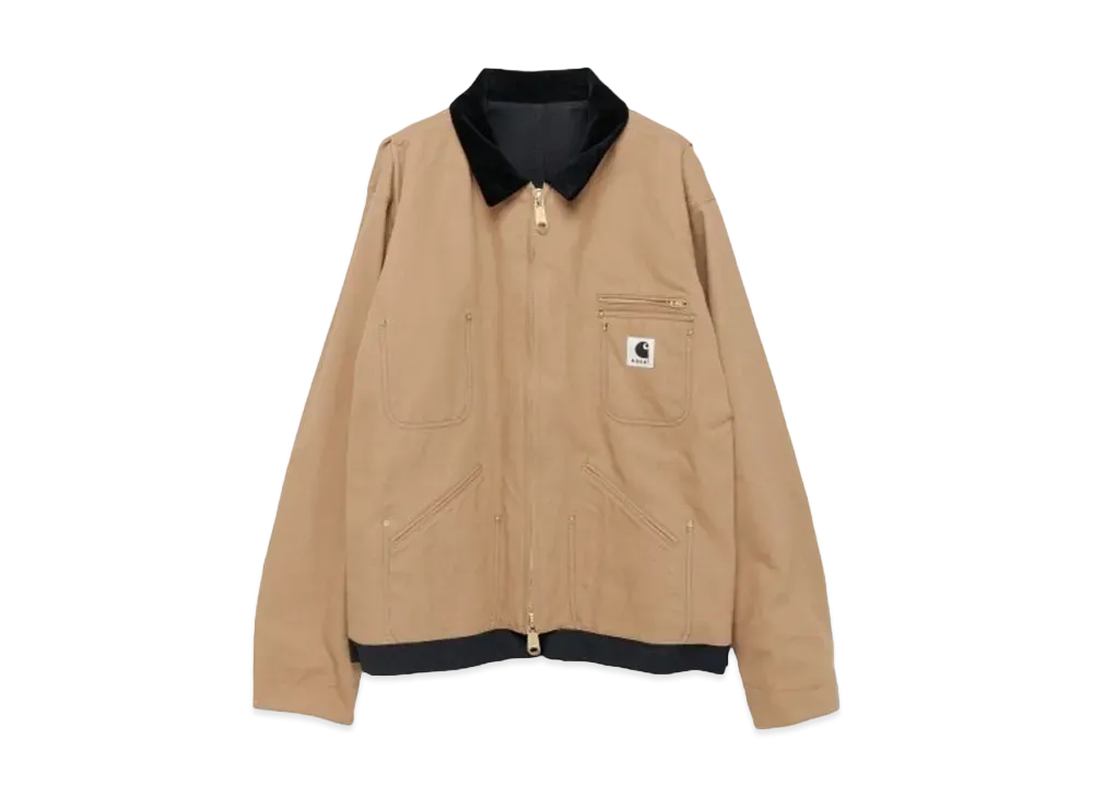 Carhartt WIP × sacai Reversible Duck Jacket "BeigexNavy" 24-03391M