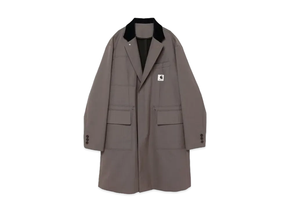 カーハート WIP × サカイ スーツ ボンディング コート "トープ"