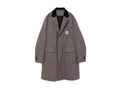 Carhartt WIP × sacai Suiting Bonding Coat "Taupe"