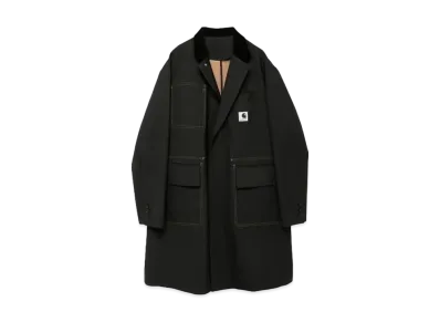 Carhartt WIP × sacai Suiting Bonding Coat "Black"