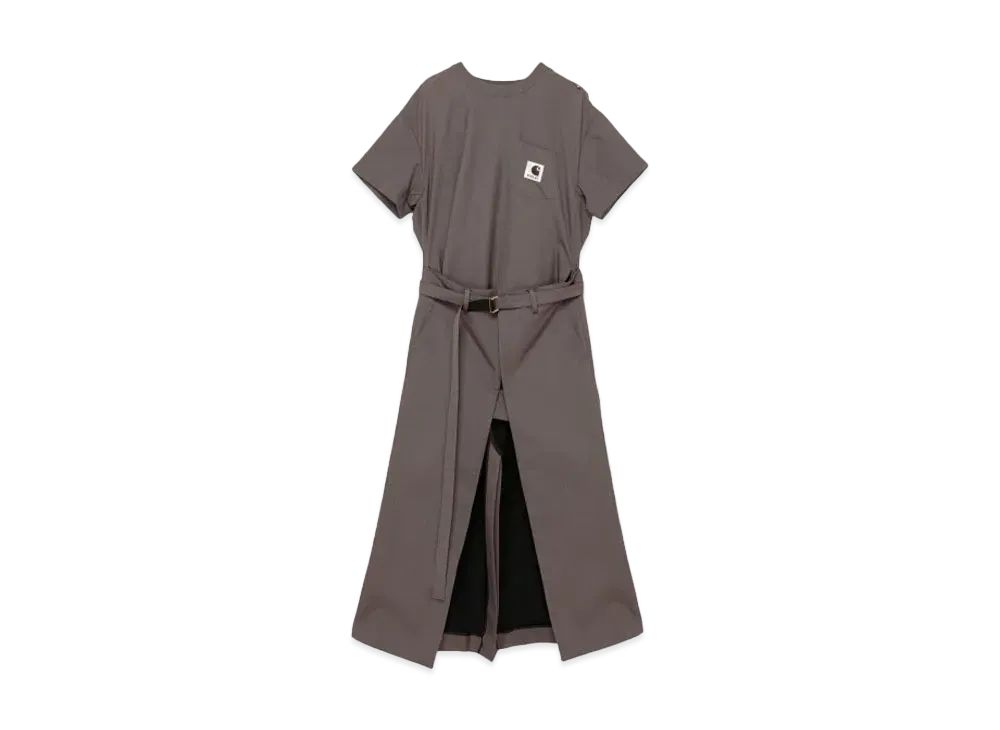 Carhartt WIP × sacai Suiting Bonding Dress "Taupe"