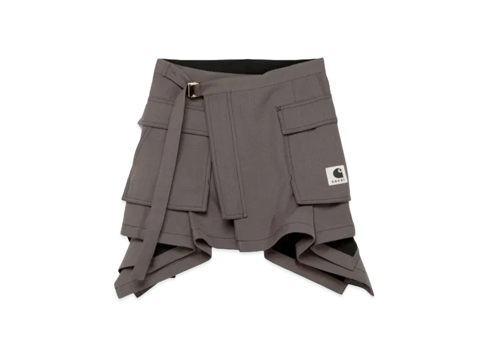 Carhartt WIP x sacai Suiting Bonding Skirt "Taupe"