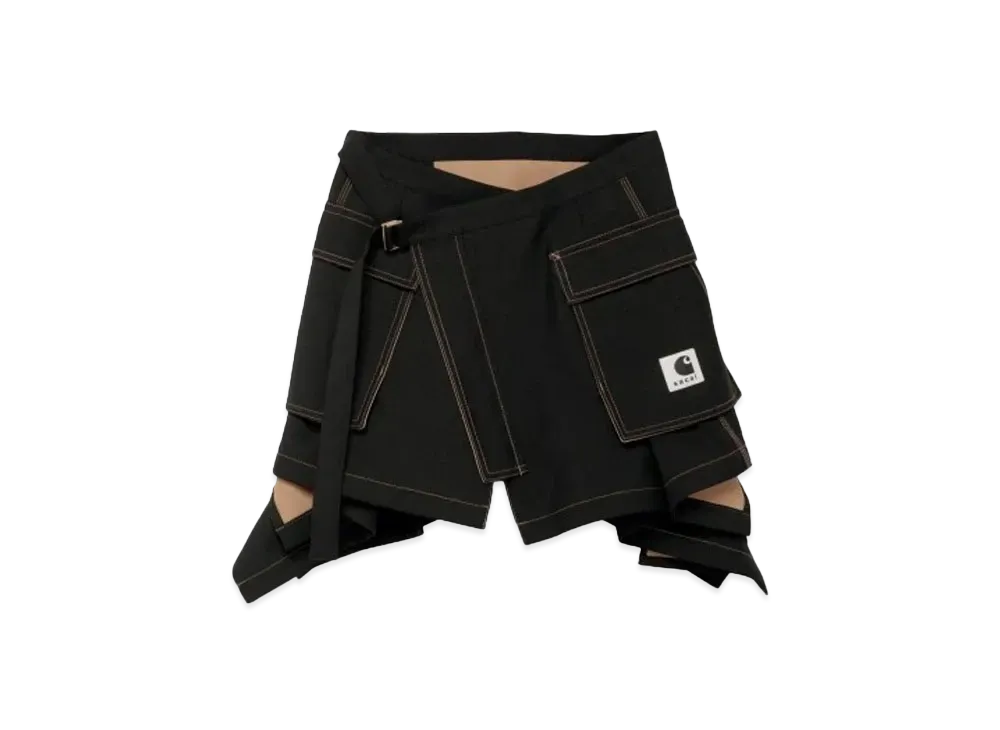 Carhartt WIP x sacai Suiting Bonding Skirt "Black"
