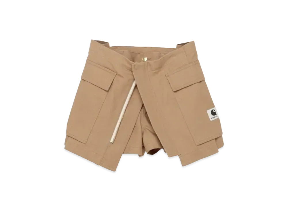 Carhartt WIP × sacai Duck Shorts "Beige"