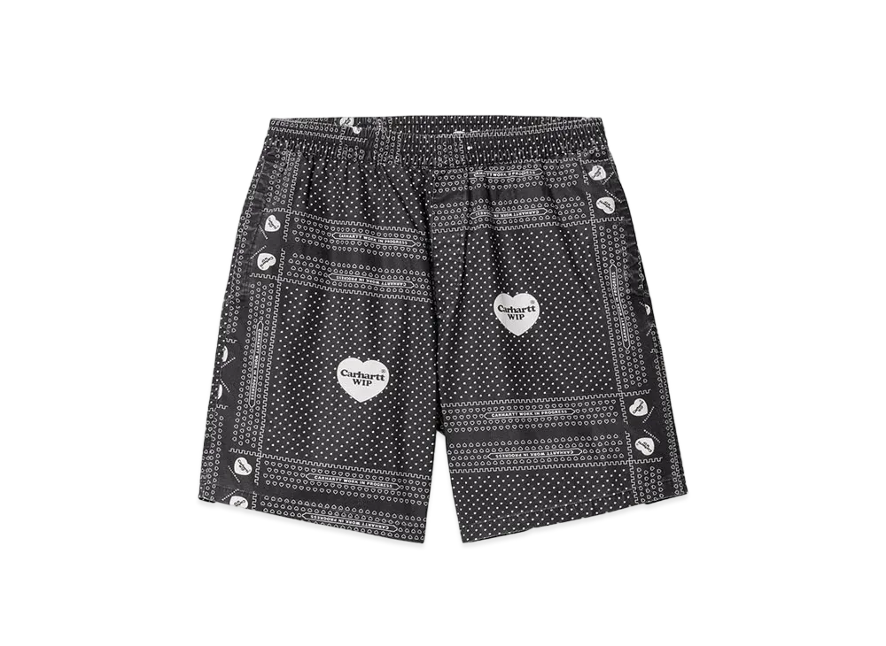 Carhartt Heart Bandana Short "Black"