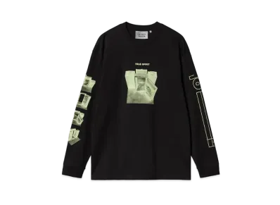 Carhartt WIP x TRESOR True Spirit L/S T-Shirt "Black/Glow Green"