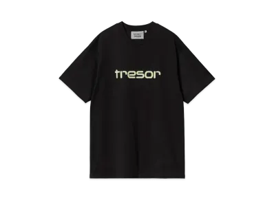 Carhartt WIP x TRESOR Techno Alliance S/S T-Shirt "Black/Glow Green"