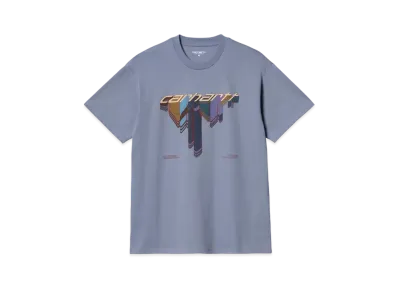 Carhartt S/S Diagram Script T-Shirt "Bay Blue"