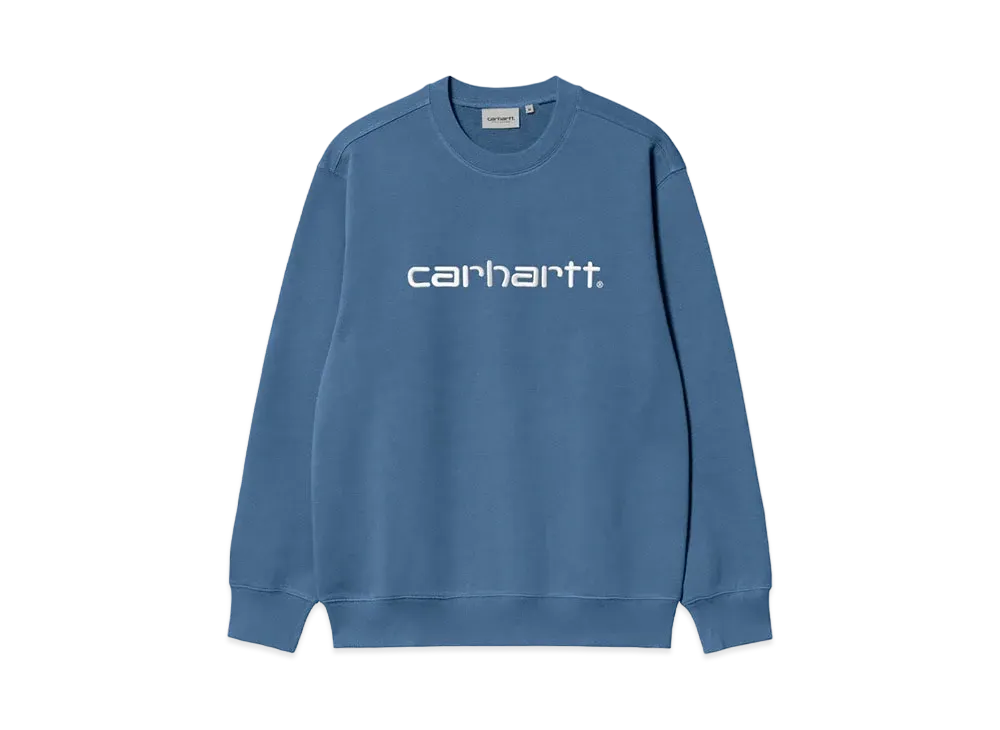 Carhartt Sweat "Sorrent/White"