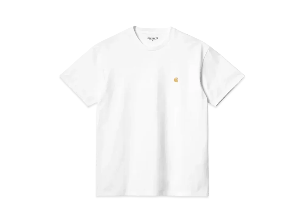 Carhartt S/S Chase T-Shirt "White/Gold"