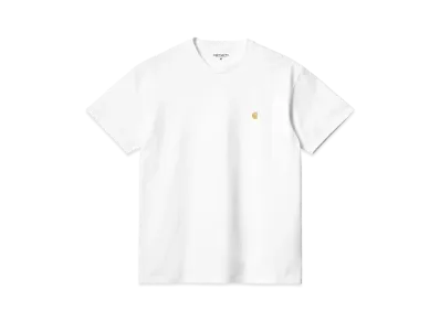 Carhartt S/S Chase T-Shirt "White/Gold"