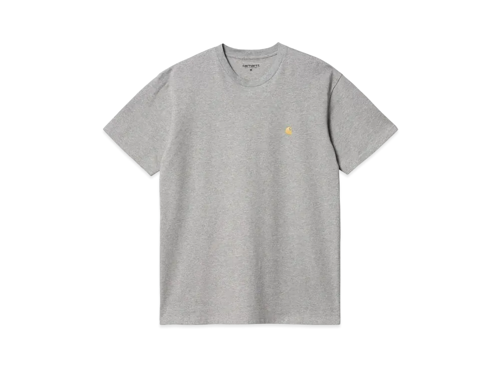 Carhartt S/S Chase T-Shirt "Grey Heather/Gold"