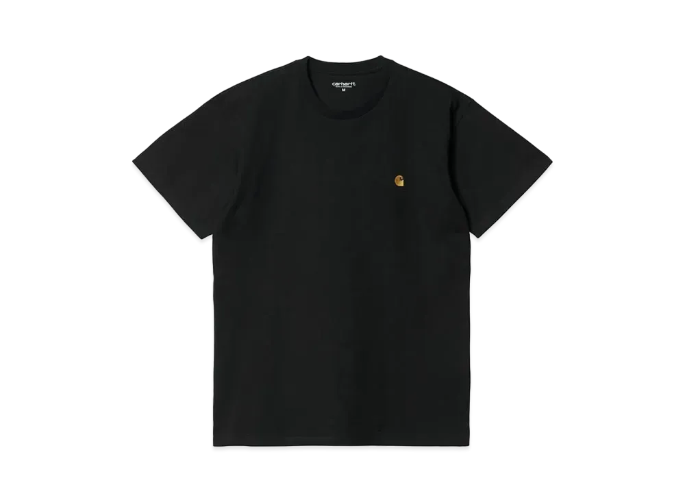 Carhartt S/S Chase T-Shirt "Black/Gold"
