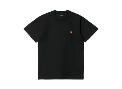 Carhartt S/S Chase T-Shirt "Black/Gold"
