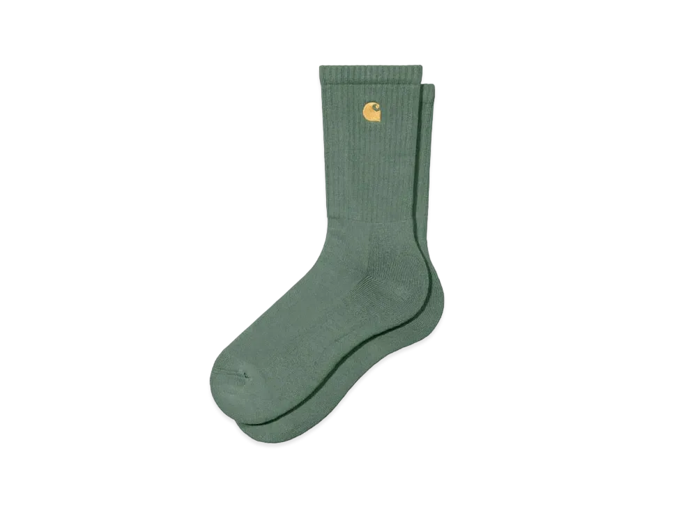 Carhartt Chase Socks "Duck Green/Gold"