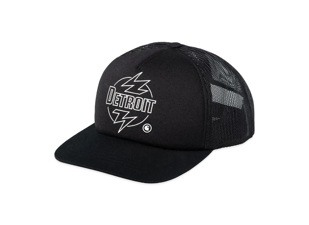 Carhartt Blaze Trucker Cap "Black/White"