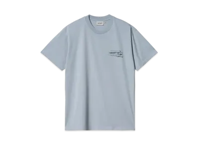 Carhartt S/S Stamp T-Shirt "Misty Sky/Black"