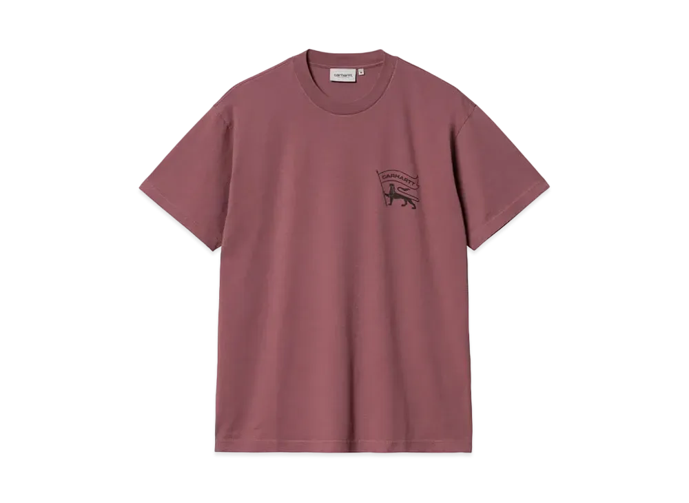 Carhartt S/S Stamp T-Shirt "Dusty Fuchsia/Black"
