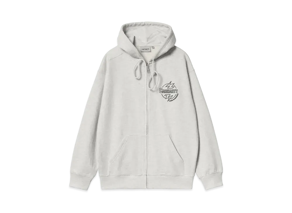 Carhartt Hooded Blaze Jacket "Ash Heather/Black"