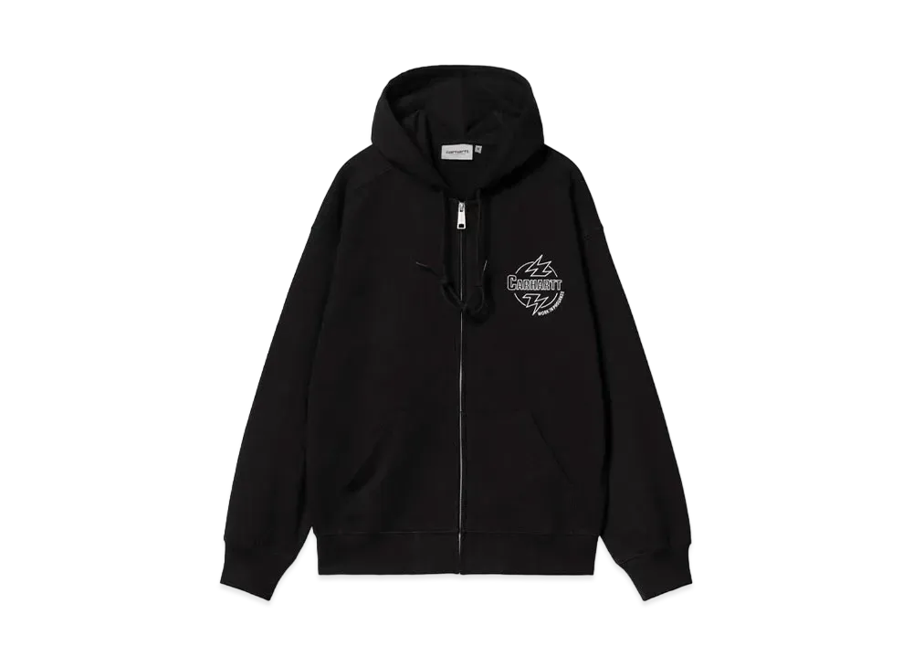 Carhartt Hooded Blaze Jacket "Black/Wax"