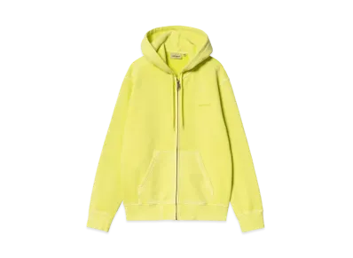 Carhartt Hooded Duster Script Jacket "Arctic Lime"