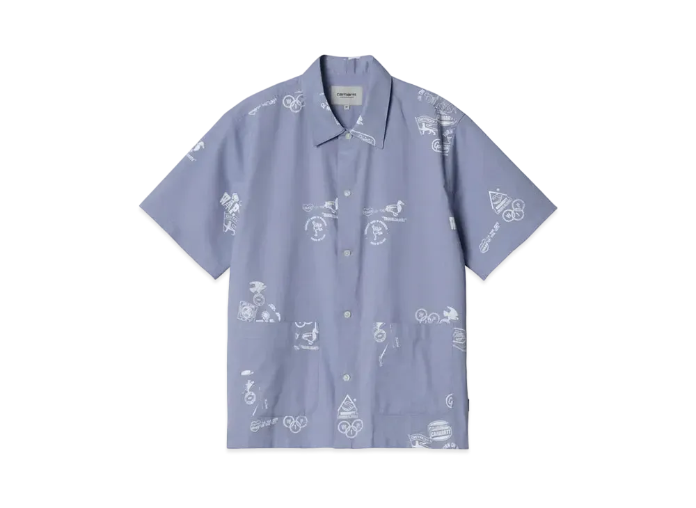 Carhartt S/S Stamp Shirt "Blue"