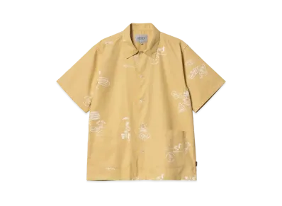 Carhartt S/S Stamp Shirt "Bourbon"