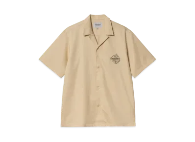 Carhartt S/S Blaze Shirt "Cornsilk/Black"